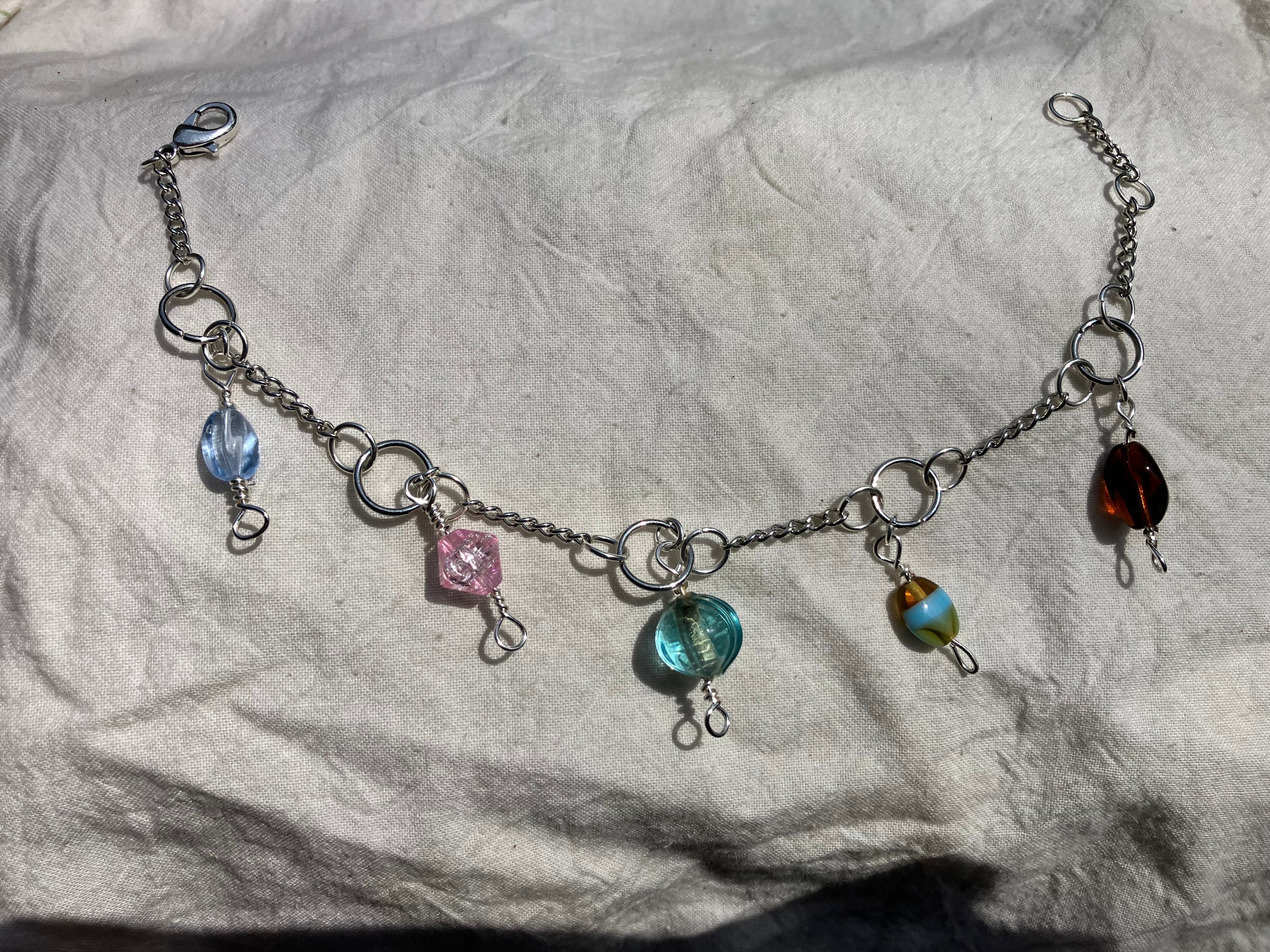 The Painted Trellis Row Counting Bracelet