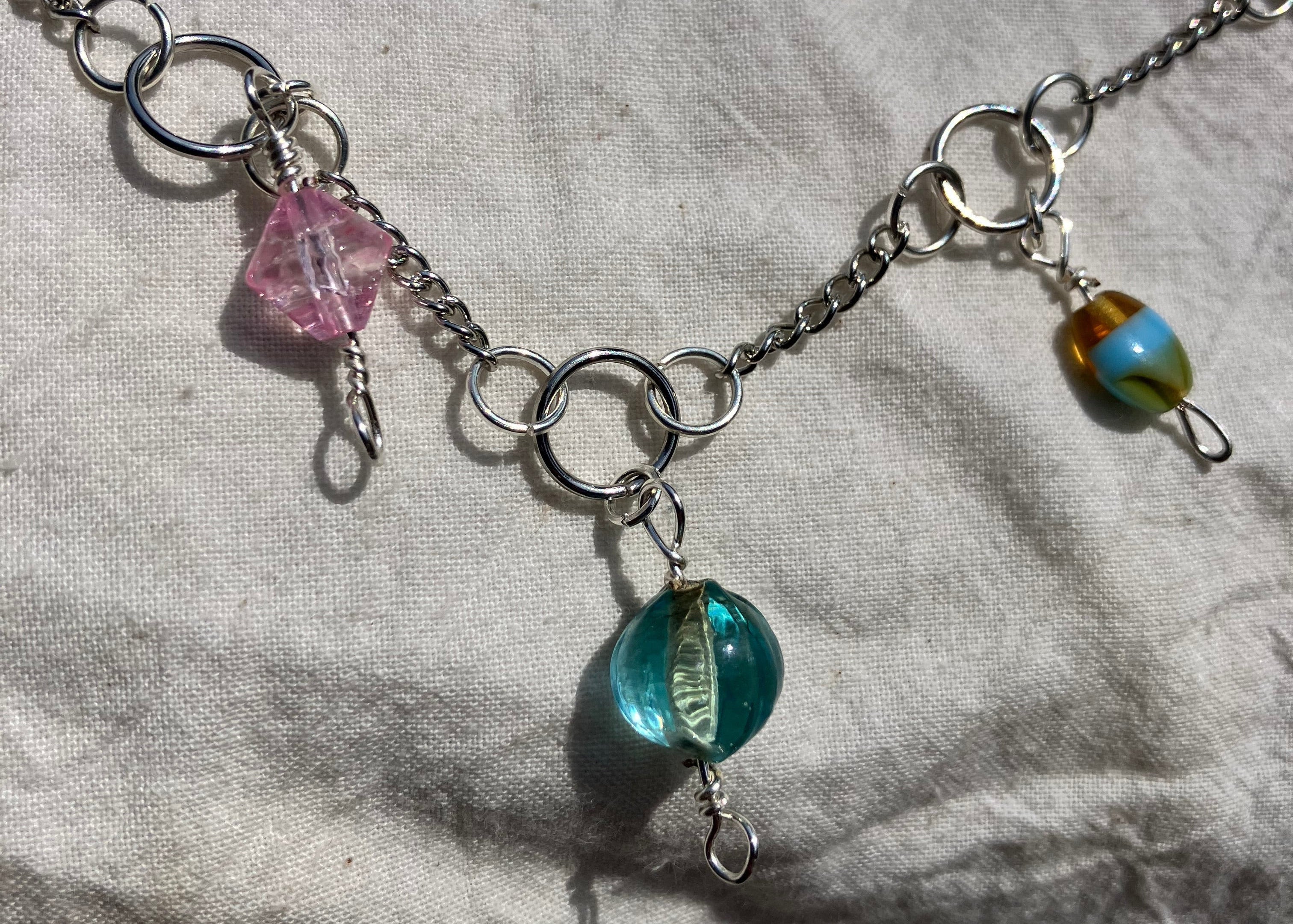 The Painted Trellis Row Counting Bracelet